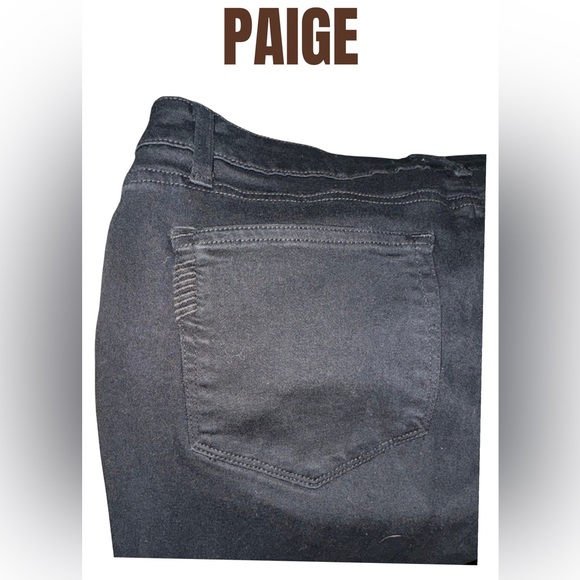 PAIGE - Verdugo Ultra Skinny Jean in Black Shadow - Excellent condition! - Picture 3 of 10